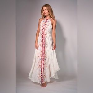 Free People bohemian maxi dress size 2